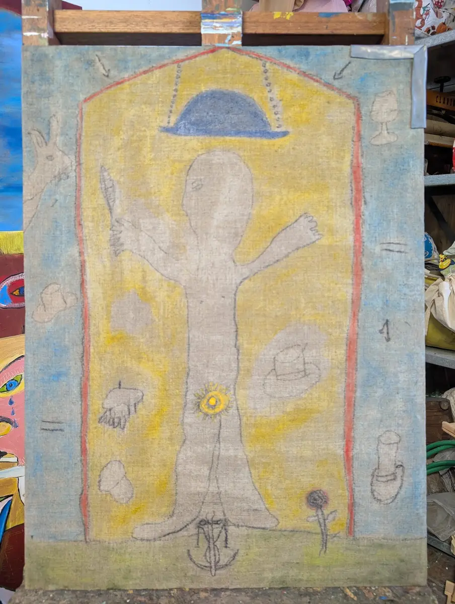 In het atelier van Jan Janssens