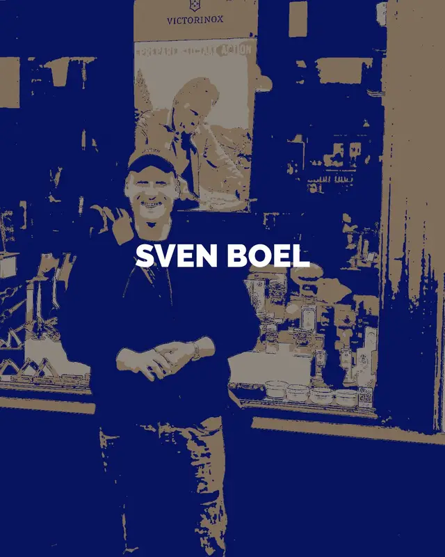 De Messenwinkel, werk van Sven Boel